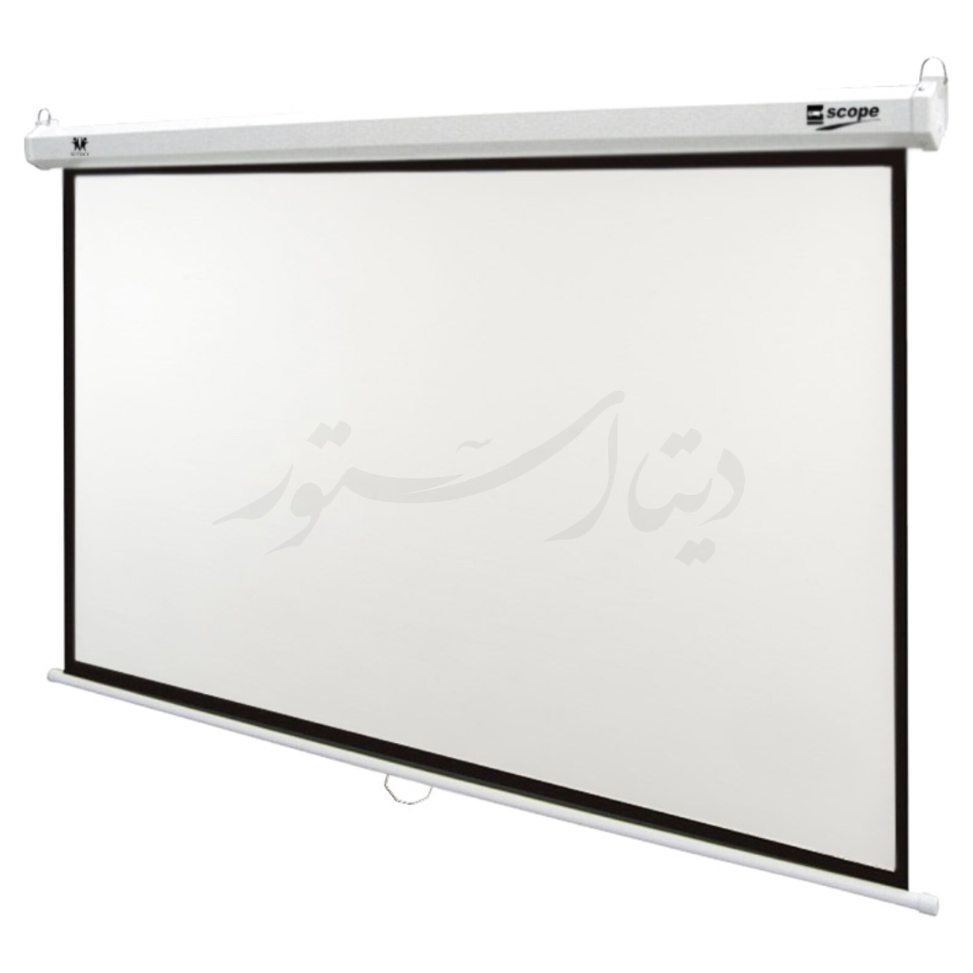 پرده نمایش سایز ۱۸۰ دستی اسکوپ