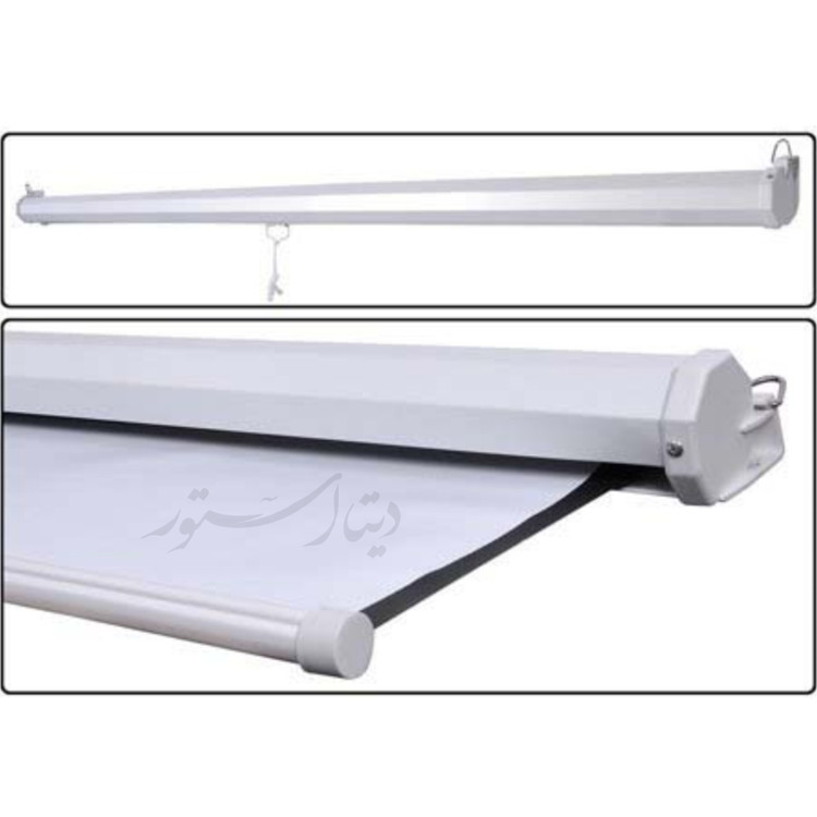 پرده نمایش ویدیو پروژکتور سایز ۲.۵ دستی